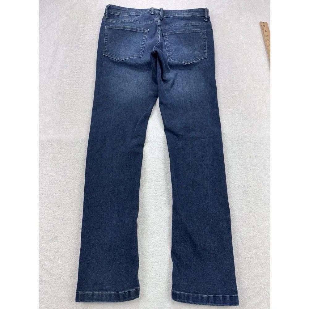 The Perfect Jean NYC Men 30 Skinny Fit Blue Dark Indigo Wash Stretch‎ Flex 30x30